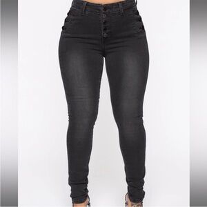 Fashion Nova Bend And Snap Skinny Jeans